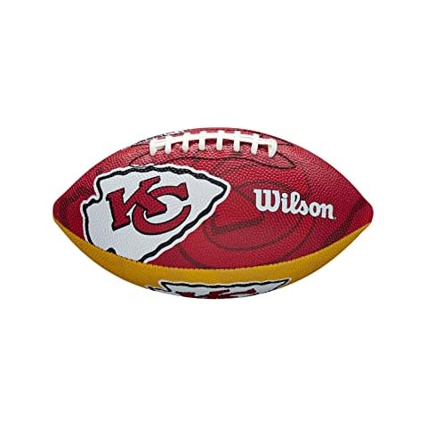 Wilson American Football NFL JR TEAM LOGO, Juniorgröße, Gummi Cover