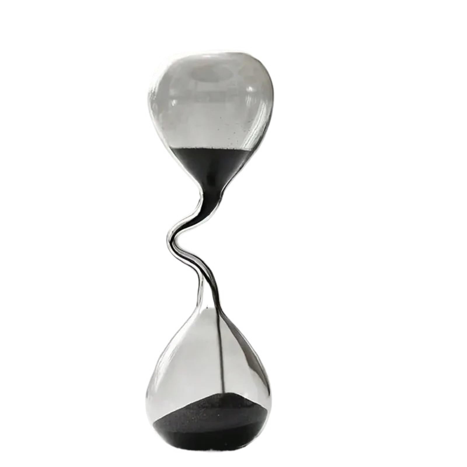 Reloj de Arena con Hermoso Cuello Delgado e Irregular, Decorativo para la Cocina y el hogar.