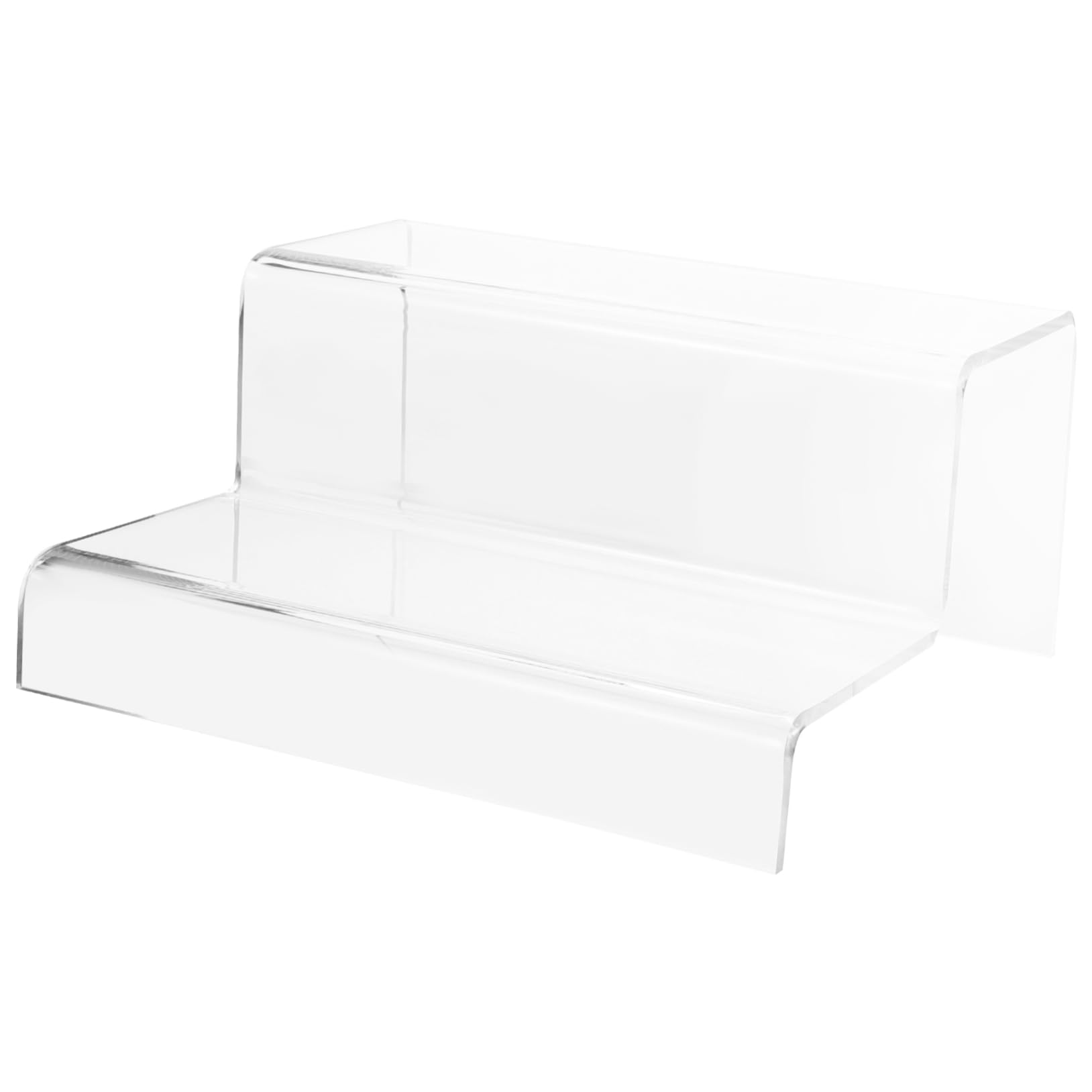 Ciieeo 3 Piezas Soporte Expositor Acrílico Transparente de Stand Compacto para Exhibición Manualidades para Tiendas y Ferias