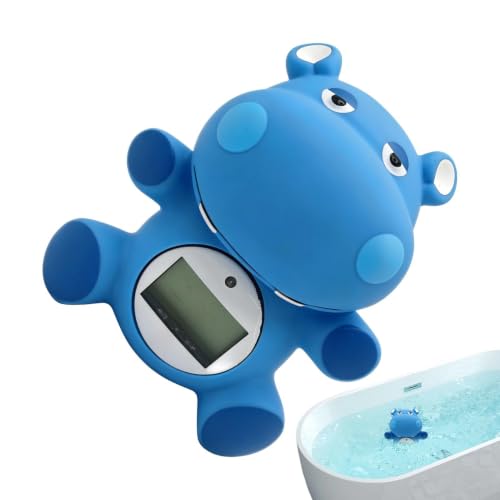 Thermomètre flottant hippopotame pour un bain bébé en toute sérénité