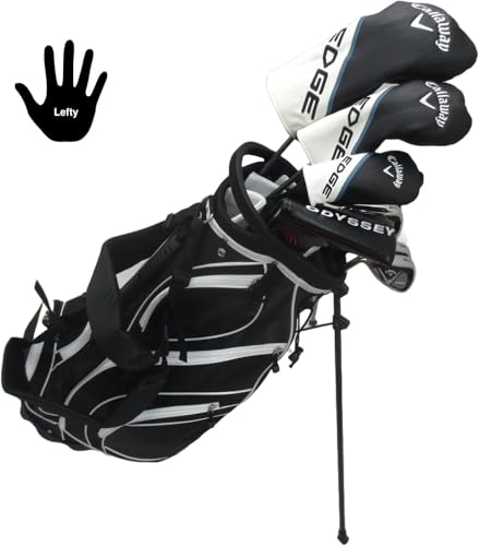 Callaway LH Mens Complete Golf Set Driver, Wood, Hybrid, Irons, Odyssey Putter Reg Left Handed
