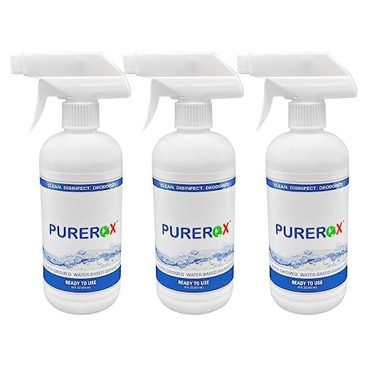 PUREROX disinfectant (16oz, 3pk) Eliminate 99.9999% bacteria, viruses norovirus, and bloodborne pathogens, and fungi Hypochlorous. No Rinse. Suitable for All Surfaces.