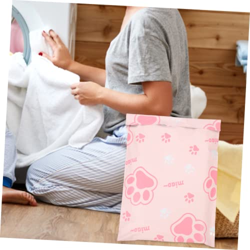 VILLCASE 100Pcs Embalagem Arquivo Documento Mailer Poli Envio Bolha Forrado Envoltório Envelopes Aut