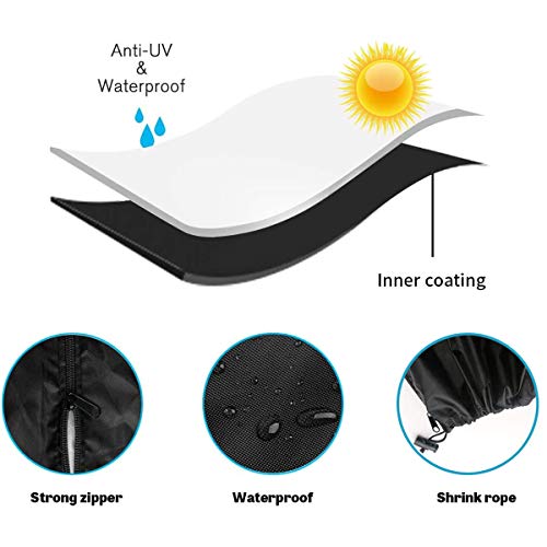 image for UPODA Patio Umbrella Cover Waterproof Outdoor Anti-UV Umbrella Cover w