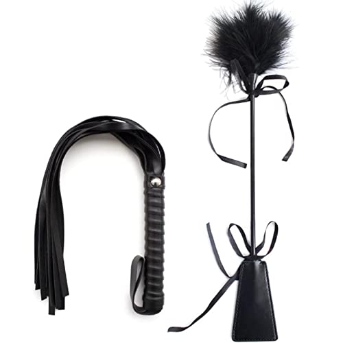 SM bondage plumes, pagaie, fouet érotique en cuir, cosplay, jouet sexuel pour adulte et cadeau de