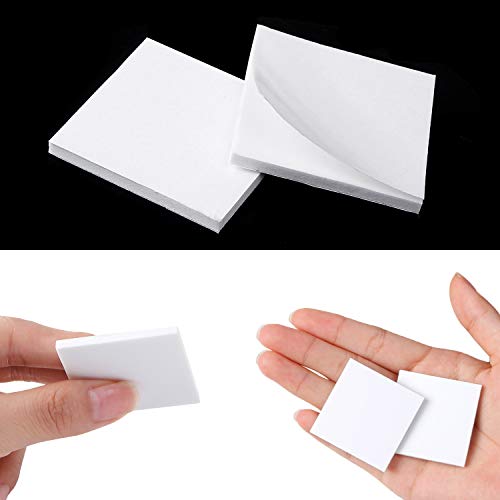 Upins 668 120 Pack Square Double Sided Foam Tape Strong Pad Mounting Adhesive Tape thumb #2