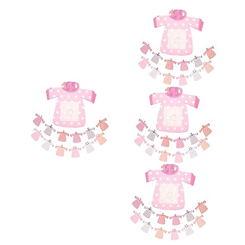 Abaodam 8 Conjuntos De Enfeites De Primeira Parede Para Pendurar - Engraçado Xxcm Chuveiro Recém-Nas