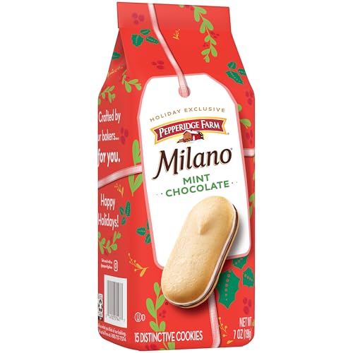 Pepperidge Farm Milano Mint Chocolate Cookies, 7 OZ Bag (15 Cookies) image 5