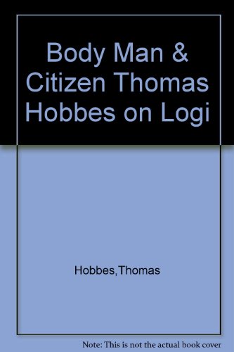 Body Man & Citizen Thomas Hobbes on Logi B000SIBN6E Book Cover