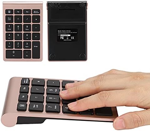 Cuifati Kabelloser Nummernblock mit 22 Tasten, USB-C-Ziffernblock für ...