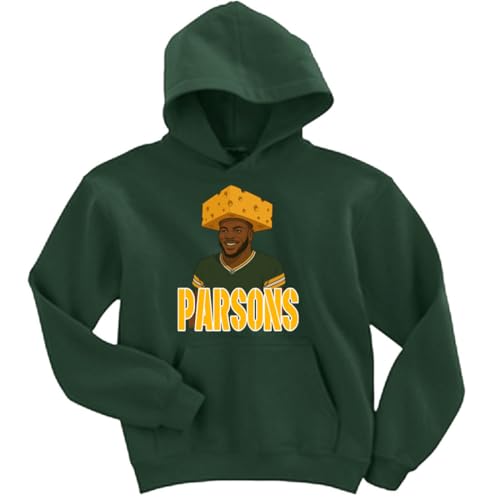 Micah Parsons Green Bay Cheesehead Hooded Sweatshirt Hoodie