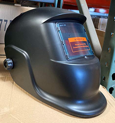 True Color BLK Auto Darkening Solar Powered Welders Welding Helmet Mask with Grinding Function