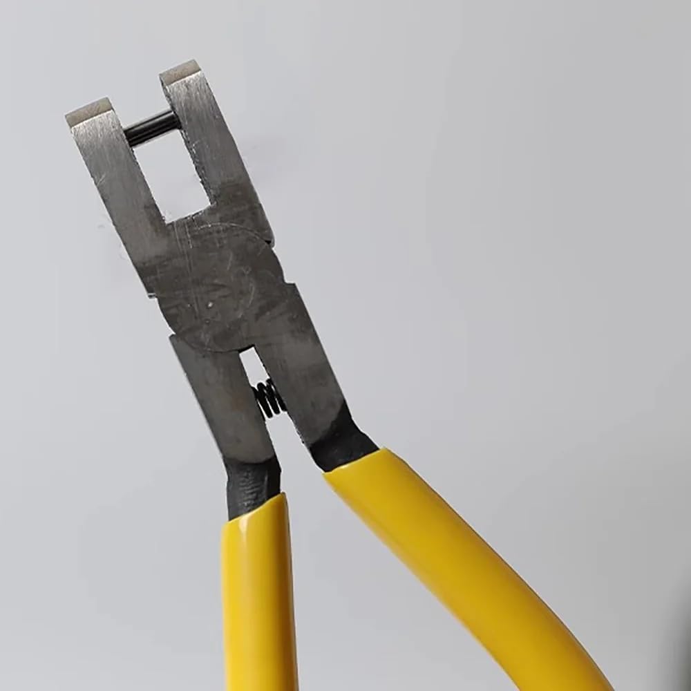 High-Temperature Resistant Tungsten Steel Needle Punch Pliers, Glass Bead Jewelry Pendant Drilling Tool for DIY Lampwork Crafts