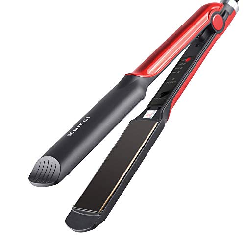 Lisseur Cheveux, MTAIOZ Fer a Lisser, Lisseur à Cheveux 2 en 1, Température Réglable, Support Humide et Sec, Adapté à Tous les Types de Cheveux, Chauffage Rapide Pour Créer une Coiffure Parfaite