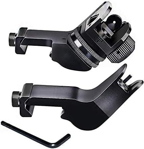45 Degree Front and Rear Rapid Transition Backup Picatinny Sight Set Rapid Transition 20mm Rail Sight (Pack of 1)