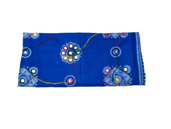 Image of Women Dupatta Pink Embroidered Scarf
