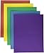 School Smart Extra Large 2-Pocket Folders, 9 x 12 Inches, Assorted Colors, Pack of 25