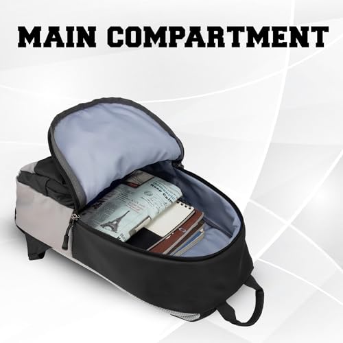 Image of F Gear Lume 14L Soft Backpack | Water Resistant Fabric, Lightweight Unisex Daypack with 1 Compartment & 1 Pocket | Perfect for College, Office, Travel & Everyday Use for Men & Women