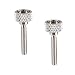 CAMVATE M4 × 20 Cupped Cap Screw Thumb Screw (2 Pieces)
