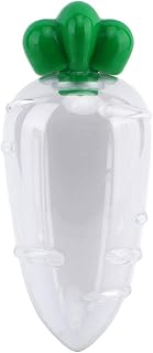 Contenitori di carote in plastica da 10 pezzi, scatola regalo di caramelle per sorprese di Natale, giocattoli di Pasqua di Halloween, contenitori di dolcetti rimovibili(Trasparente)