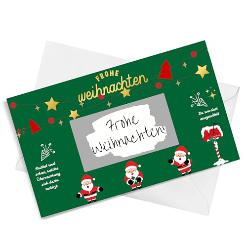 akaca Weihnachts-Rubbellos-Gutschein-Geschenkset -...