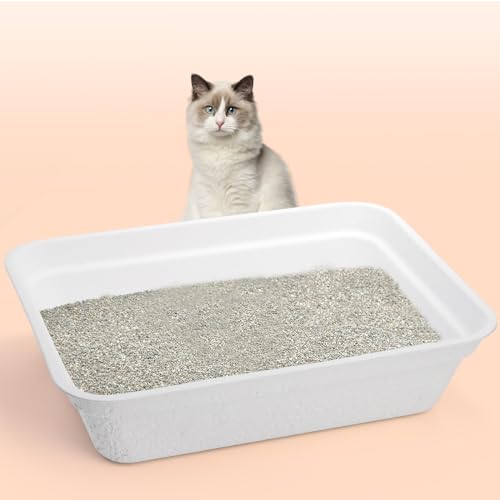 8 cajas desechables para arena de gato WUWEOT miniatura 7
