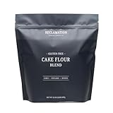 Reclamation Gluten Free Cake Flour 2 lb - Substitute 1:1 - Perfect for Cakes, Cupcakes, Bundt Cakes, and More - Rice Free - Made With Gluten-Free Wheat Starch