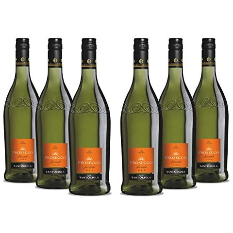 Sant'Orsola Prosecco DOC Frizzante Schaumwein NV trocken (6 x 0.75 l) Cover