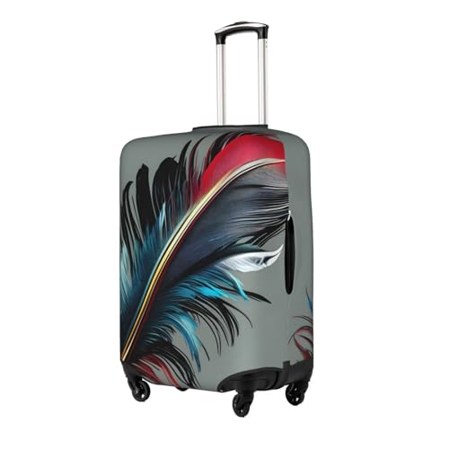Dancing Feather Tsa Approved Luggage Cover For 18-32 Inch Suitcases Scratch-Resistant Stretch Luggage Cover2