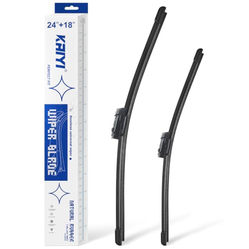 KAIYI 24"+18" Front Wiper Blade Compatible with Mazda CX-5 2017-2021