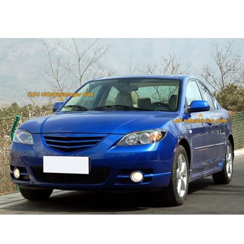 Capuchon d'aile Mazda 3 et 6 couvercle de rétroviseur extérieur 2003-2008