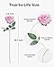 InnoGear 50 Pcs Pink Roses Artificial Flowers, Fake Velvet Silk Rose Bulk Faux Flower for Decoration DIY Wedding Centerpieces Proposal Bridal Bouquets Shower Party Home Floral Decor (50, Pink)