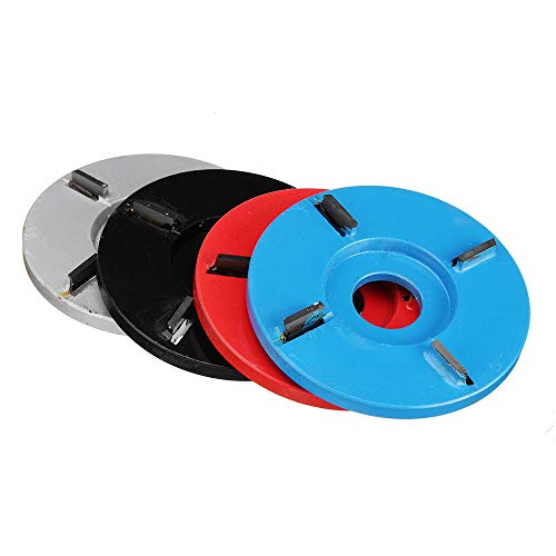 Disco de carpintería de 4 dientes negro para amoladora angular de 22 mm 2