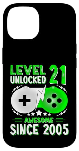 Level 21 Unlocked Birthday 21 Years Old Gifts 21st Birthday �X�}�z�P�[�X iPhone 14 �p