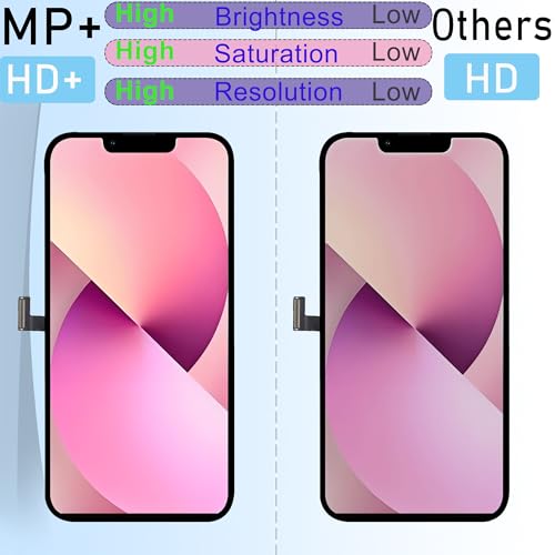 Image of MP+ for iPhone 13 Pro Max Screen Replacement,[Face ID] 3D Touch Screen Display Digitizer Assembly with Waterproof Adhesive Tape and Repair Tools Kit