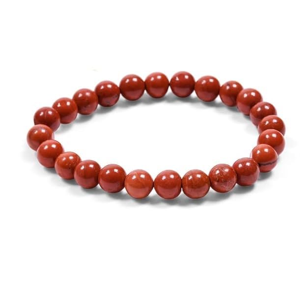 SHRRIYA DIVINE Women Red Jasper Natural Semi Precious, Stone Bracelet, Crystal Stone 8Mm Beads Bracelet Round Shape For Reiki Healing And Crystal Healing Chakra Stones (B0BLS9LKP3) Amazon Price History, Amazon Price Tracker