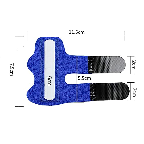 5 Pcs Finger Splints Finger Straightener Finger Support Finger Stabilizer Brace,Soft Fabric Thumb Splint Finger Brace,Finger Splint Trigger,Finger Straightener Index Pinky Finger Splint Brace - Image 3