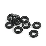 uxcell RCカーOリング ブラック ゴムOリング 94111 RC1/10カー用 7 mmx3 mmx2 mm 10パック