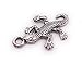 H-Customs Pendentif Gecko - Couronne, lézard - Pour le bricolage