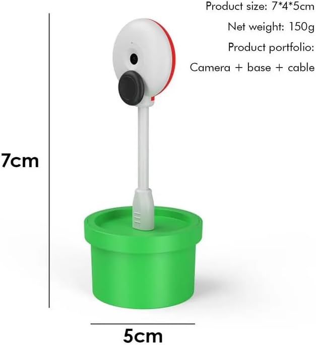 HD Camera for Switch 2，Cable with USB Port Included Compact Lightweight and Unique Design
