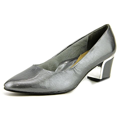 Soft Style womens Deanna Pump, Dark Pewter, 7.5 Wide US