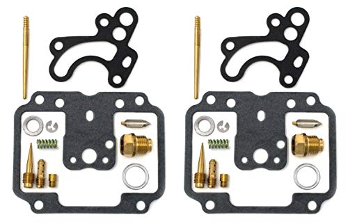DP 0101-072 Carburetor Rebuild Repair Parts Kit (Set of 2) Compatible with Kawasaki 76-79 KZ750