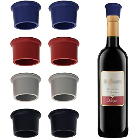 Flaschenverschluss Universal Weinverschluss Silikon Kronkorken Wein Verschluss Caps Flaschenverschluss Bierflaschen Cover