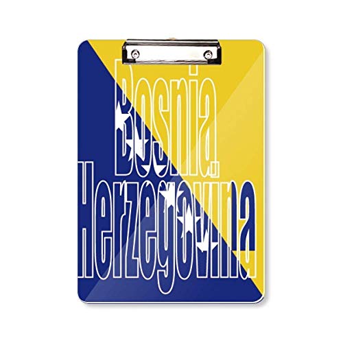 Bloc-notes A4 Bosnie-Herzégovine pour ne plus rien oublier