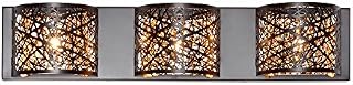 ET2 Lighting E21316-10BZ Bathroom Fixture with Metal Shades – Wall Mounted Bronze Finished