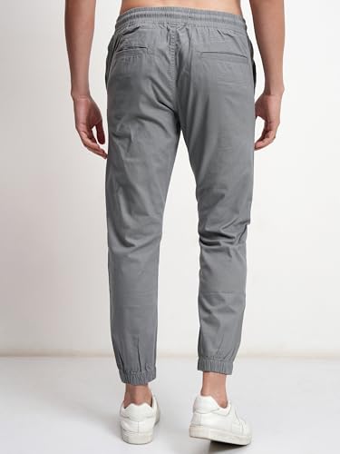 Image of Highlander Men's Cargo Jogger Trousers | Perfect for Casual Outings,Travel & Work Wear with Utility Pockets