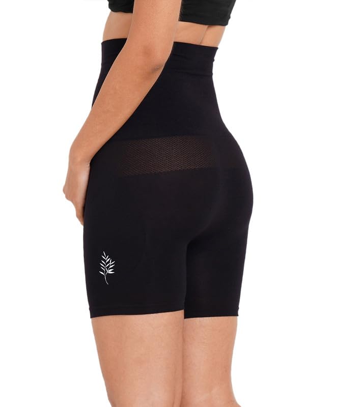 Image of Inner Sense Bamboo 4 in 1 Shapewear for Women Tummy and Thigh I High Waist Tummy Tucker for All Day Wear I Pull On Thigh Shapewear for Women Invisible Under Clothing