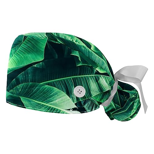 Berretti bouffant VERED lot de 2 chapeaux de travail réglables avec bandeau anti-sueur