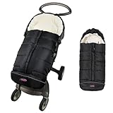 Cozy Baby Sleeping Bag Adaptable for Most Style Strollers,Comfortable Warm Coral Lining, Practical Design Makes Our Toddler Footmuff for Stroller Outstanding