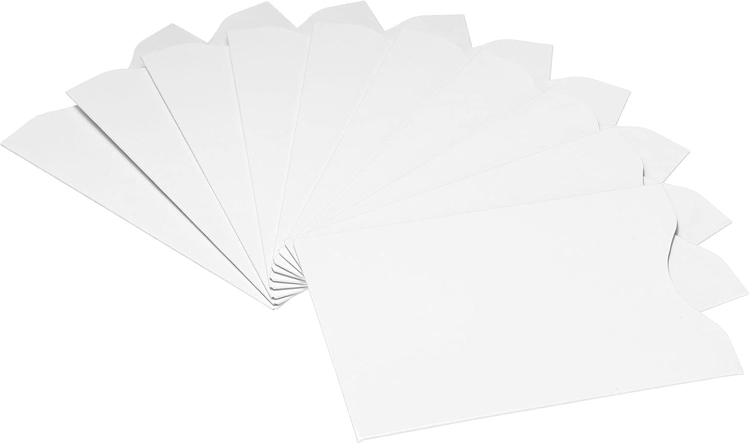 PATIKIL RFID Blocking Thicken Credit Card Sleeves,10 Pack Contactless Protector Holder for NFC Purse White